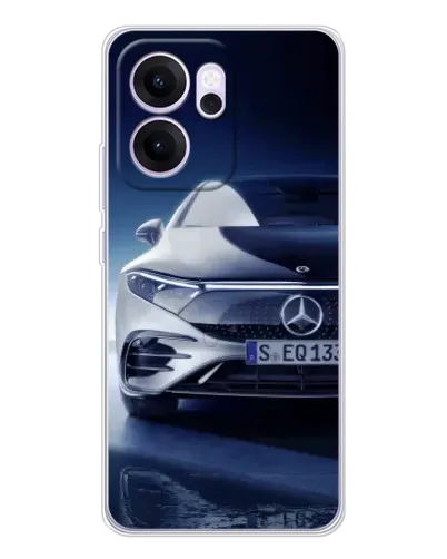 Чехол для OPPO Reno14 FS с картинкой «Mercedes EQ — будущее»