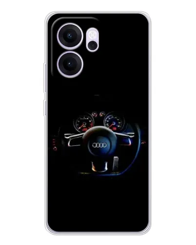 Чехол для OPPO Reno14 FS с картинкой «Салон Audi — руль» Чехол для OPPO Reno14 FS с картинкой «Салон Audi — руль»