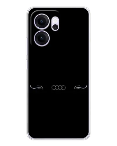 Чехол для OPPO Reno14 FS с картинкой «Audi — световой подпись» Чехол для OPPO Reno14 FS с картинкой «Audi — световой подпись»