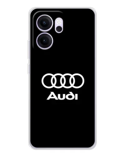 Чехол для OPPO Reno14 FS с картинкой «Классическое лого Audi» Чехол для OPPO Reno14 FS с картинкой «Классическое лого Audi»