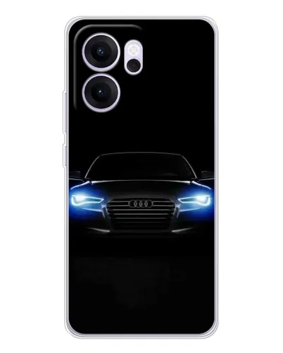 Чехол для OPPO Reno14 FS с картинкой «Audi в неоне» Чехол для OPPO Reno14 FS с картинкой «Audi в неоне»