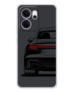 Чехол для OPPO Reno14 FS с картинкой «Задняя часть Audi — арт» Чехол для OPPO Reno14 FS с картинкой «Задняя часть Audi — арт»