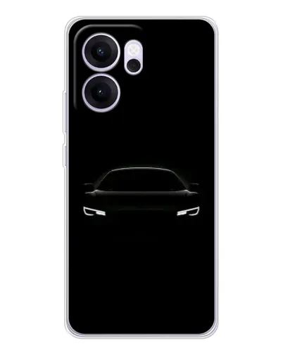 Чехол для OPPO Reno14 FS с картинкой «Взгляд Audi в темноте» Чехол для OPPO Reno14 FS с картинкой «Взгляд Audi в темноте»