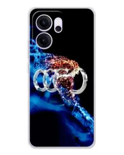 Чехол для OPPO Reno14 FS с картинкой «Энергия лого Audi» Чехол для OPPO Reno14 FS с картинкой «Энергия лого Audi»