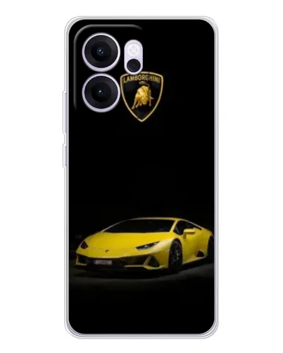 Чехол для OPPO Reno14 FS с картинкой «Lamborghini желтый акцент» Чехол для OPPO Reno14 FS с картинкой «Lamborghini желтый акцент»