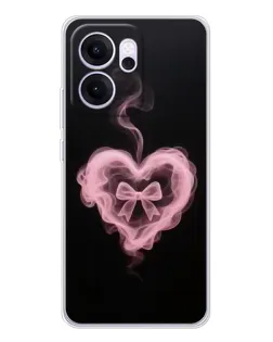 Чехол для OPPO Reno14 FS с картинкой «Дымчатое сердце» Чехол для OPPO Reno14 FS с картинкой «Дымчатое сердце»