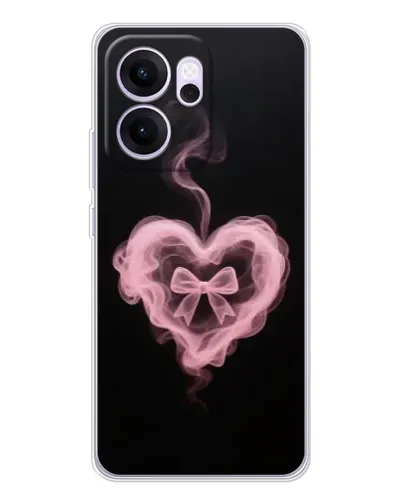 Чехол для OPPO Reno14 FS с картинкой «Дымчатое сердце» Чехол для OPPO Reno14 FS с картинкой «Дымчатое сердце»