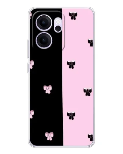 Чехол для OPPO Reno14 FS с картинкой «Контрастные банты» Чехол для OPPO Reno14 FS с картинкой «Контрастные банты»