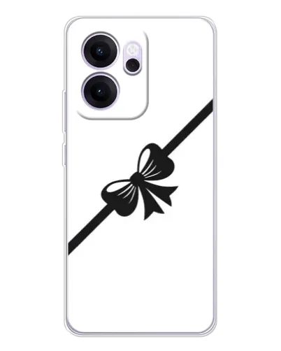 Чехол для OPPO Reno14 FS с картинкой «Диагональный бант» Чехол для OPPO Reno14 FS с картинкой «Диагональный бант»