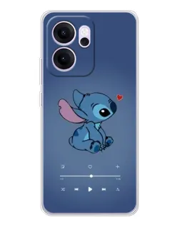 Чехол для OPPO Reno14 FS с картинкой «Музыкальный Stitch»