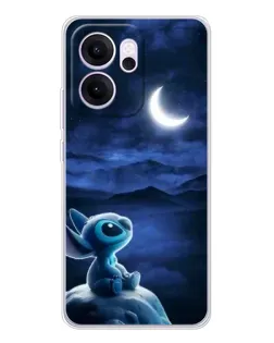 Чехол для OPPO Reno14 FS с картинкой «Лунная ночь Стича»