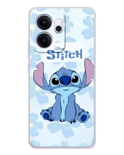 Чехол для OPPO Reno14 FS с картинкой «Stitch среди цветов» Чехол для OPPO Reno14 FS с картинкой «Stitch среди цветов»