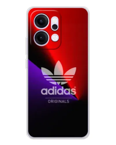 Чехол для OPPO Reno14 Pro с картинкой «Adidas Red Neon» Чехол для OPPO Reno14 Pro с картинкой «Adidas Red Neon»
