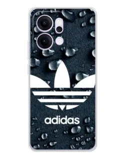 Чехол для OPPO Reno14 Pro с картинкой «Adidas Trefoil Blue» Чехол для OPPO Reno14 Pro с картинкой «Adidas Trefoil Blue»