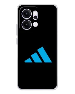 Чехол для OPPO Reno14 Pro с картинкой «Adidas Cyan Logo» Чехол для OPPO Reno14 Pro с картинкой «Adidas Cyan Logo»