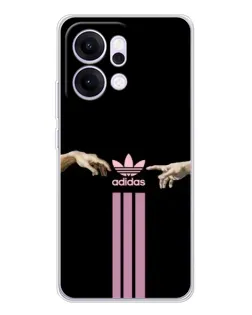Чехол для OPPO Reno14 Pro с картинкой «Adidas Hands» Чехол для OPPO Reno14 Pro с картинкой «Adidas Hands»