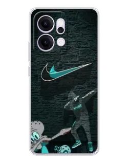 Чехол для OPPO Reno14 Pro с картинкой «Спортивный арт Nike» Чехол для OPPO Reno14 Pro с картинкой «Спортивный арт Nike»