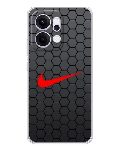 Чехол для OPPO Reno14 Pro с картинкой «Nike — карбоновая сетка» Чехол для OPPO Reno14 Pro с картинкой «Nike — карбоновая сетка»