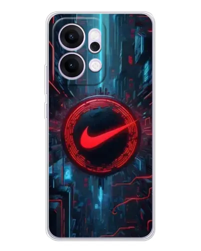 Чехол для OPPO Reno14 Pro с картинкой «Техногенный стиль Nike» Чехол для OPPO Reno14 Pro с картинкой «Техногенный стиль Nike»