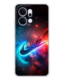 Чехол для OPPO Reno14 Pro с картинкой «Огненный логотип Nike» Чехол для OPPO Reno14 Pro с картинкой «Огненный логотип Nike»