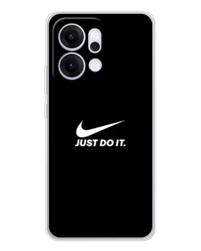 Чехол для OPPO Reno14 Pro с картинкой «Минимализм от Nike» Чехол для OPPO Reno14 Pro с картинкой «Минимализм от Nike»