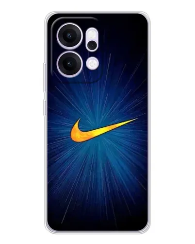 Чехол для OPPO Reno14 Pro с картинкой «Синий пульс Nike» Чехол для OPPO Reno14 Pro с картинкой «Синий пульс Nike»