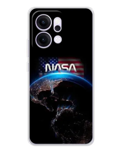 Чехол для OPPO Reno14 Pro с картинкой «Земля из космоса NASA»