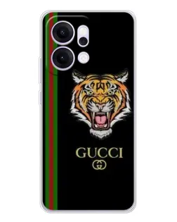 Чехол для OPPO Reno14 Pro с картинкой «Тигр Gucci» Чехол для OPPO Reno14 Pro с картинкой «Тигр Gucci»