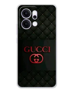 Чехол для OPPO Reno14 Pro с картинкой «Gucci — стеганый черный» Чехол для OPPO Reno14 Pro с картинкой «Gucci — стеганый черный»