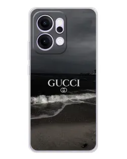 Чехол для OPPO Reno14 Pro с картинкой «Gucci — морской прибой» Чехол для OPPO Reno14 Pro с картинкой «Gucci — морской прибой»