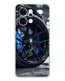 Чехол для OPPO Reno14 Pro с картинкой «Колесо BMW вблизи» Чехол для OPPO Reno14 Pro с картинкой «Колесо BMW вблизи»