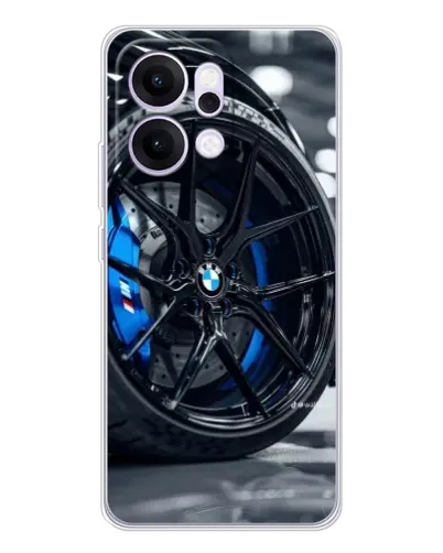 Чехол для OPPO Reno14 Pro с картинкой «Колесо BMW вблизи»