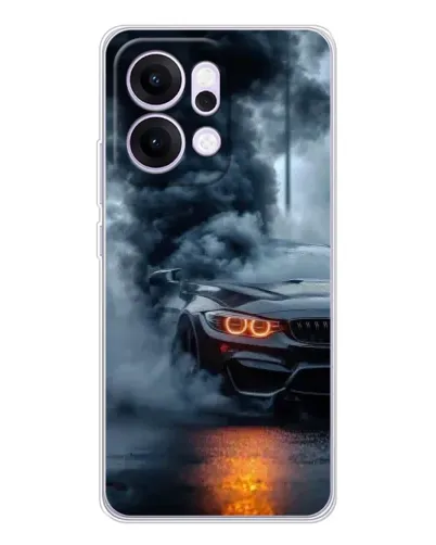 Чехол для OPPO Reno14 Pro с картинкой «BMW M-Power — абстракция» Чехол для OPPO Reno14 Pro с картинкой «BMW M-Power — абстракция»