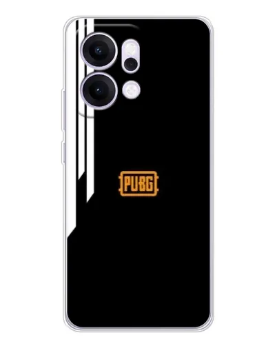 Чехол для OPPO Reno14 Pro с картинкой «PUBG — вертикальные линии»