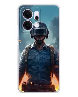 Чехол для OPPO Reno14 Pro с картинкой «PUBG — реалистичный герой» Чехол для OPPO Reno14 Pro с картинкой «PUBG — реалистичный герой»