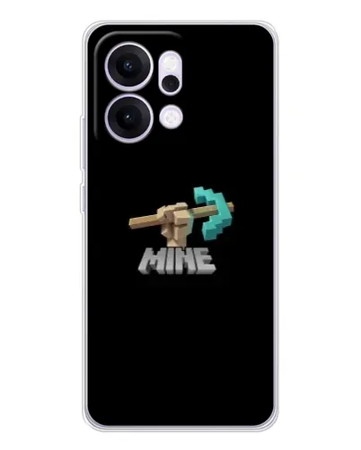 Чехол для OPPO Reno14 Pro с картинкой «Алмазная кирка»