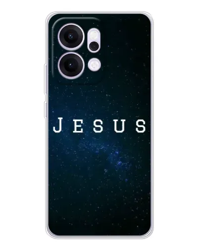 Чехол для OPPO Reno14 Pro с картинкой «Звездное небо Jesus»