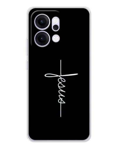 Чехол для OPPO Reno14 Pro с картинкой «Тонкая линия веры»