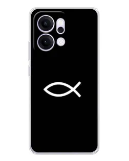 Чехол для OPPO Reno14 Pro с картинкой «Символ рыбы Jesus» Чехол для OPPO Reno14 Pro с картинкой «Символ рыбы Jesus»