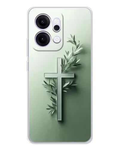 Чехол для OPPO Reno14 Pro с картинкой «Оливковая ветвь» Чехол для OPPO Reno14 Pro с картинкой «Оливковая ветвь»