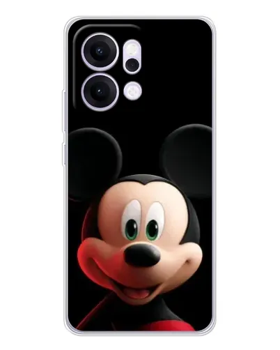 Чехол для OPPO Reno14 Pro с картинкой «Улыбающийся Микки Маус»
