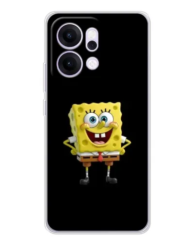 Чехол для OPPO Reno14 Pro с картинкой «Классический Губка Боб»