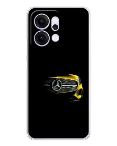 Чехол для OPPO Reno14 Pro с картинкой «Mercedes — ретро стиль»