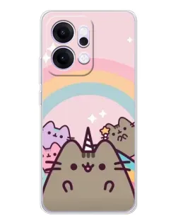 Чохол для OPPO Reno14 Pro з картинкою «Єдиноріг Pusheen» Чохол для OPPO Reno14 Pro з картинкою «Єдиноріг Pusheen»