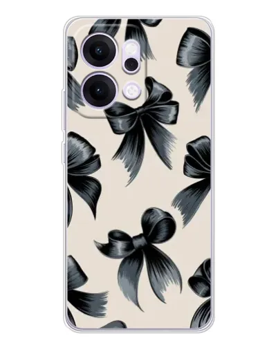 Чехол для OPPO Reno14 Pro с картинкой «Банты Coquette»