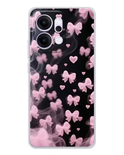 Чехол для OPPO Reno14 Pro с картинкой «Неоновое кружево»