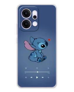 Чехол для OPPO Reno14 Pro с картинкой «Музыкальный Stitch»