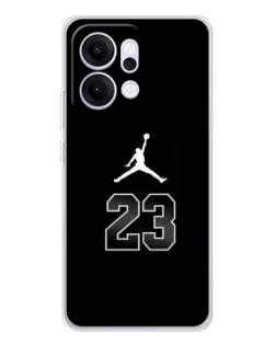 Чехол для OPPO Reno14 с картинкой «Jordan Flight 23» Чехол для OPPO Reno14 с картинкой «Jordan Flight 23»