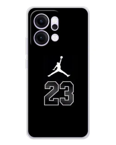Чехол для OPPO Reno14 с картинкой «Jordan Flight 23» Чехол для OPPO Reno14 с картинкой «Jordan Flight 23»