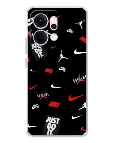 Чехол для OPPO Reno14 с картинкой «Nike Mix Pattern» Чехол для OPPO Reno14 с картинкой «Nike Mix Pattern»